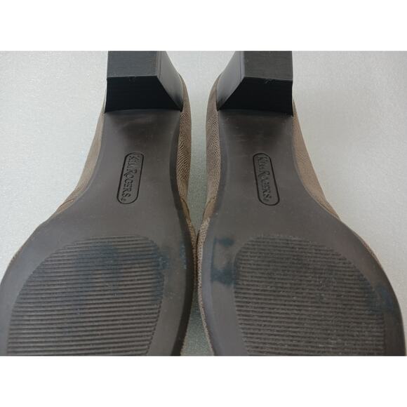 Kim Rogers "Omarey" Snakeskin Design Classic Slip-On Pumps l Size: 11 - Picture 8 of 11